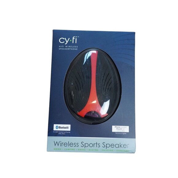 NIB Cy-Fi Wireless Sports Speaker Bluetooth iPhone/Touch Cycling Speaker - Picture 3 of 10